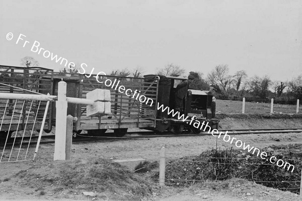 LOADING TURF TRAIN NEAR PORTARLINGTON